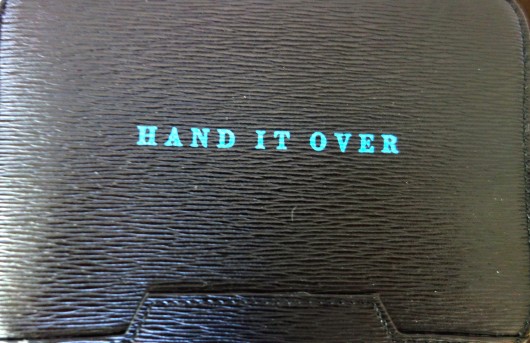 HAND IT OVER