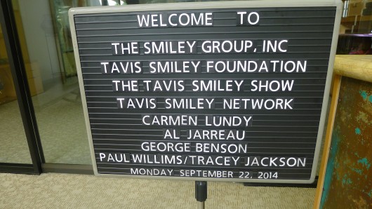 This was the lineup for the Tavis Smiley show this am.