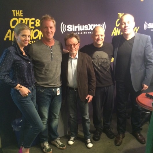 This morning we had the best time on the Opie Show live on Sirius Radio. So many laughs. I can't wait to go back. Here we are with Opie and his co-host Jim Norton. 
