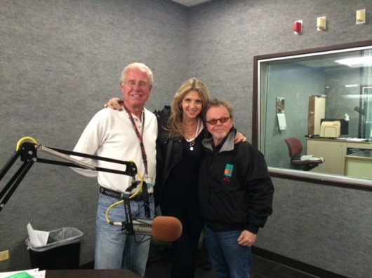 With radio host Peter Boyles.