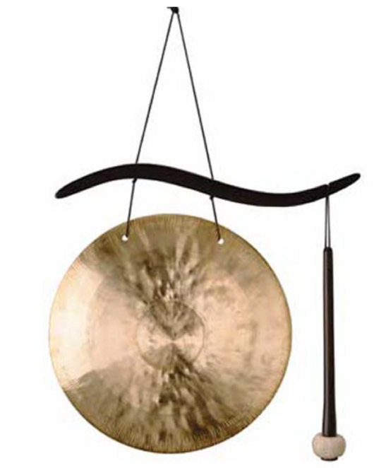 I love to ring bells to wake up the higher powers. I love this Tibetan Gong from HayNeedle.