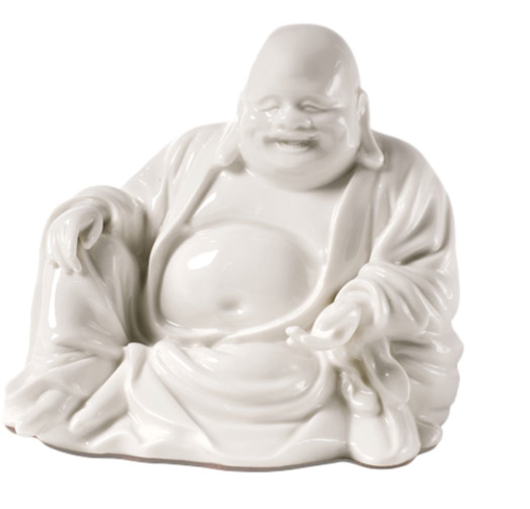 The only thing better is a laughing Buddha. This one from the gift store at the Metropolitan Museum in NY.